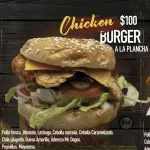 CHIKEN BURGER PLANCHA