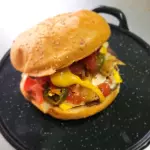 Hamburguesa hawaiana