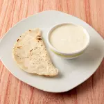 Leche agria con tortilla