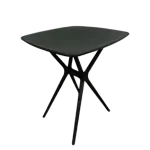 Mesa PP 60x60cm negro