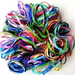 Pulseras de siliconas varios colores