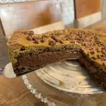 Torta Cookie com Nutella