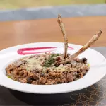 Risotto Agnello e Funghi Porcini