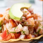 Tostada Camaron