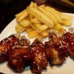 6 Alitas BBQ