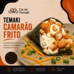 Temaki Camarão Frito