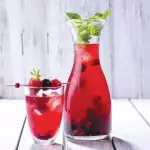 Sangria de frutos vermelhos