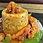 Mofongo de Pollo a la Crema