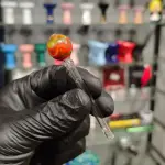 Piteira de Vidro Pirulito 5mm