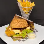 COMBO 3: COMBO HAMBURGUESA DE FILETE DE POLLO