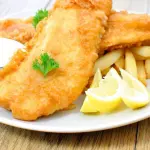 filé de peixe frito