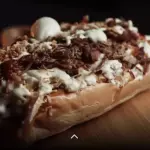 CACHORRO CARNE SECA E CREAM CHESSE