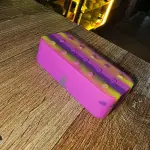 Slick Grande Rosa/Amarelo/Roxo