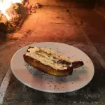 PLATANO MADURO CON QUESO