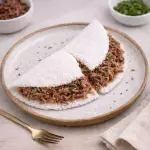 Tapioca com Carne de Sol