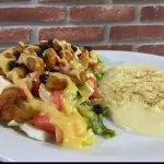 Salada Caesar Frango