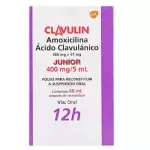 CLAVULIN JUNIOR 400 MG/5ML 60 ML