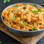 Pastas con Pollo