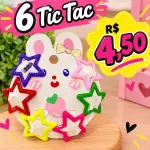 TIC TAC ESTRELAS 6X1