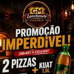 Combo 2 Pizzas + Refri 1,5 L
