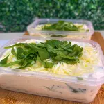 Lasanha de frango com espinafre