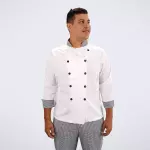 JALECO DE CHEF SLIM (2099) BRANCO