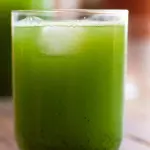 Agua de pepino con limon y apio