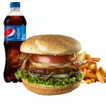 Combo Philly Cheese Burger