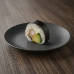 Hosomaki camarón, queso, palta