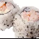 4 peças de Uramaki de camarão