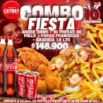 COMBO POLLO FIESTA X 10 + GASEOSA