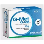 G MET 40 TABLETAS