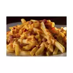 Batata frita cheddar e bacon Media