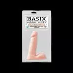 DILDO SILICONA 6″ CON TESTICULOS
