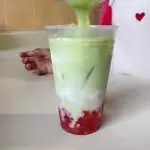 Matcha-Red Berries