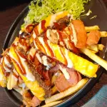 SALCHIPAPA BBQ