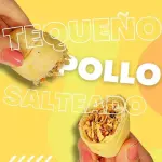 Tequeños de pollo salteado