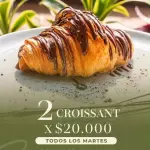 MARTES 2 CROISSANT x $20.000