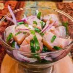 Ceviche salmão