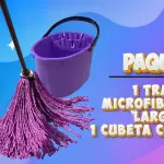 PAQUETE 1 TRAPEADOR + CUBETA