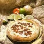 Queijo com bacon