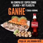 Promoção super combo + hot + coca