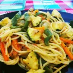 ESPAGUETTI CON VERDURAS