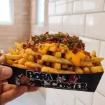 Batata cheddar e bacon 🍟🥓😍