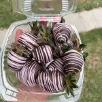 fresas con chocolate pequeñas