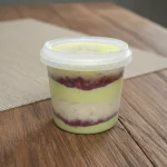 Bolo de pote Pistache / frutas verm