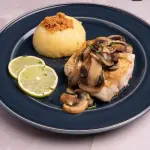 Corvina con Hongos