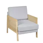 Sillón Japandi gris