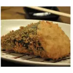 Temaki Hot (frito) salmão grelhado