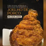 Joelho de porco defumado dfumo